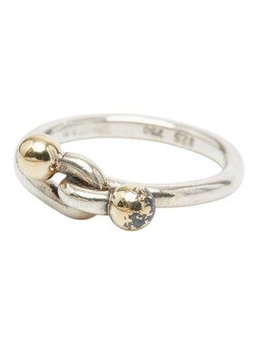 Tiffany & Co Love Knot Ring Silver